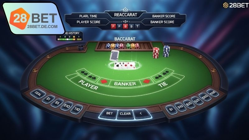 Baccarat sống động 28BET hấp dẫn 7 Baccarat sống động 28BET