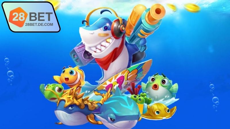 Bắn cá với bạn bè 28BET hợp sức săn boss