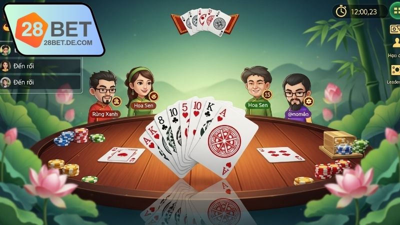 Chơi bài cùng bạn bè 28BET - Niềm vui mỗi ngày 6 Chơi bài cùng bạn bè 28BET