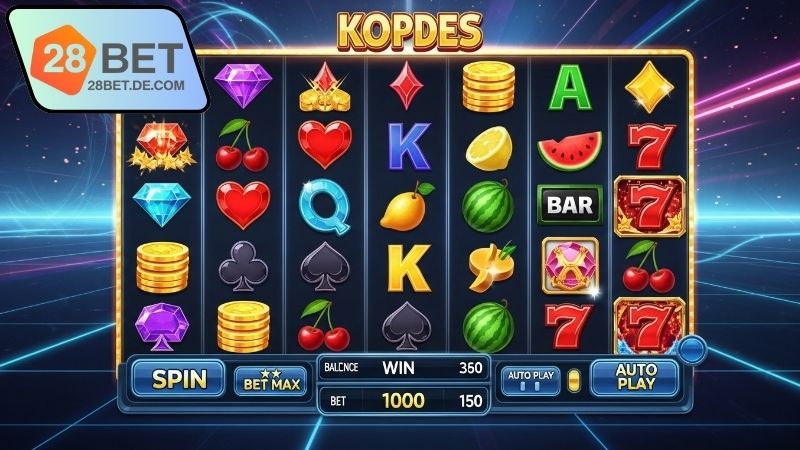 Game slot hấp dẫn 28BET đa dạng 3 Ưu điểm game slot hấp dẫn 28BET
