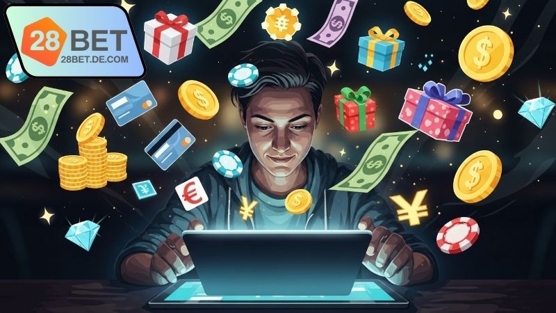 Khuyến mãi hấp dẫn 28BET nhiều ưu đãi 3 Khuyến mãi hấp dẫn 28BET theo sự kiện