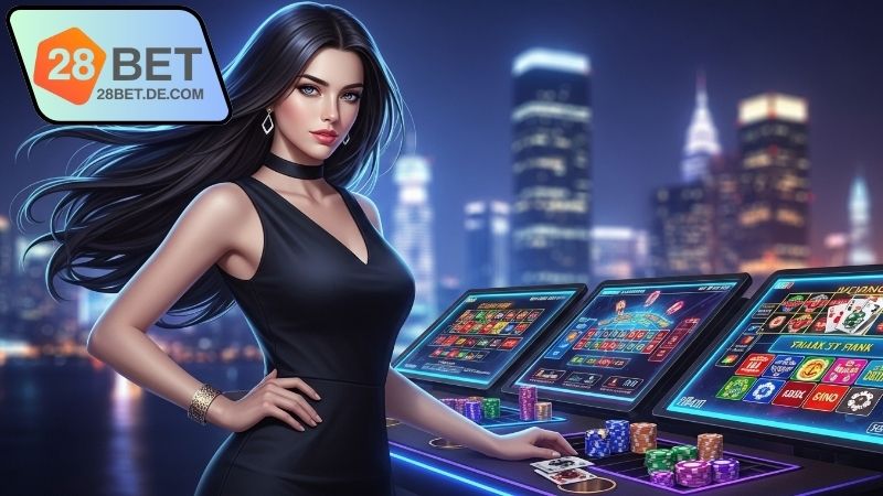 Live dealer casino 28BET chân thực 3 Ưu điểm live dealer casino 28BET