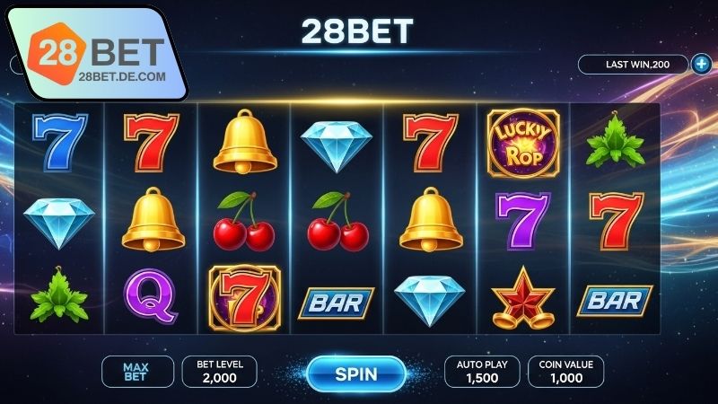 Nổ hũ hot nhất 28BET siêu hấp dẫn 3 Nổ hũ hot nhất 28BET tỷ lệ thắng cao