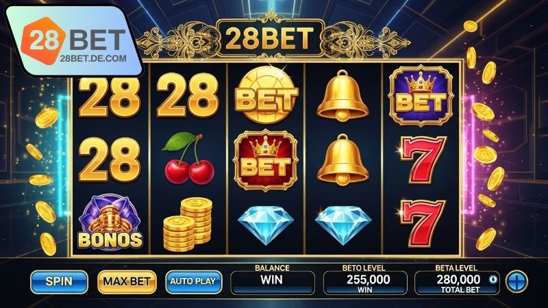 Nổ hũ jackpot 28BET trúng lớn mỗi ngày 2 Nổ hũ jackpot 28BET với đồ họa cuốn hút