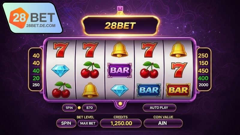 Nổ hũ trực tuyến 28BET cực cuốn hút 4 Nổ hũ trực tuyến 28BET săn thưởng lớn