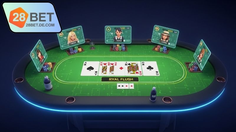 Poker trực tuyến 28BET kịch tính 10 Poker trực tuyến 28BET
