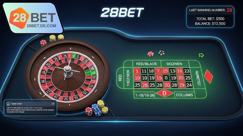 Roulette online 28BET kịch tính 2 Roulette online 28BET là gì