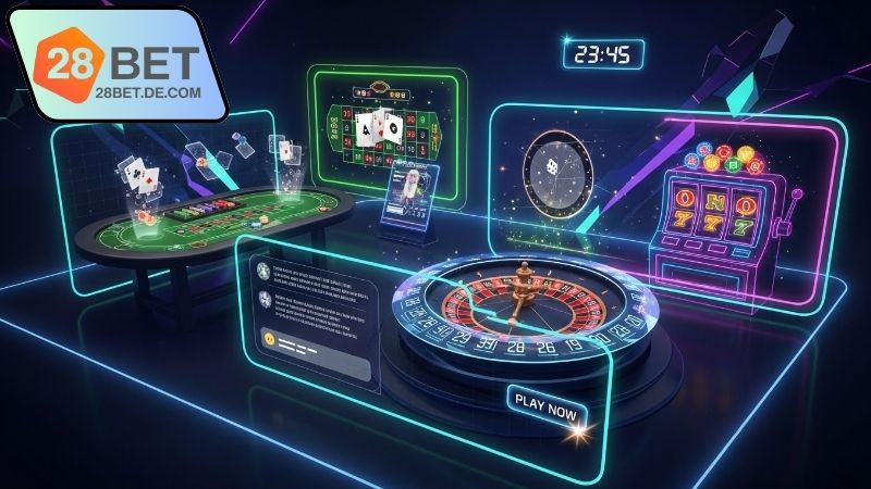 Trò chơi đa dạng 28BET hấp dẫn 2 Trò chơi đa dạng 28BET