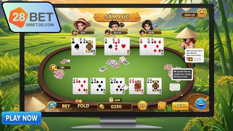 Xì tố online 28BET kịch tính 8 Xì tố online 28BET